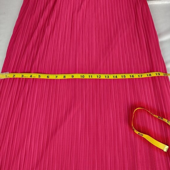 New Directions Womens Pink Azalea Formal Maxi Spaghetti Strap Dress Size M (NWT) - Picture 9 of 15